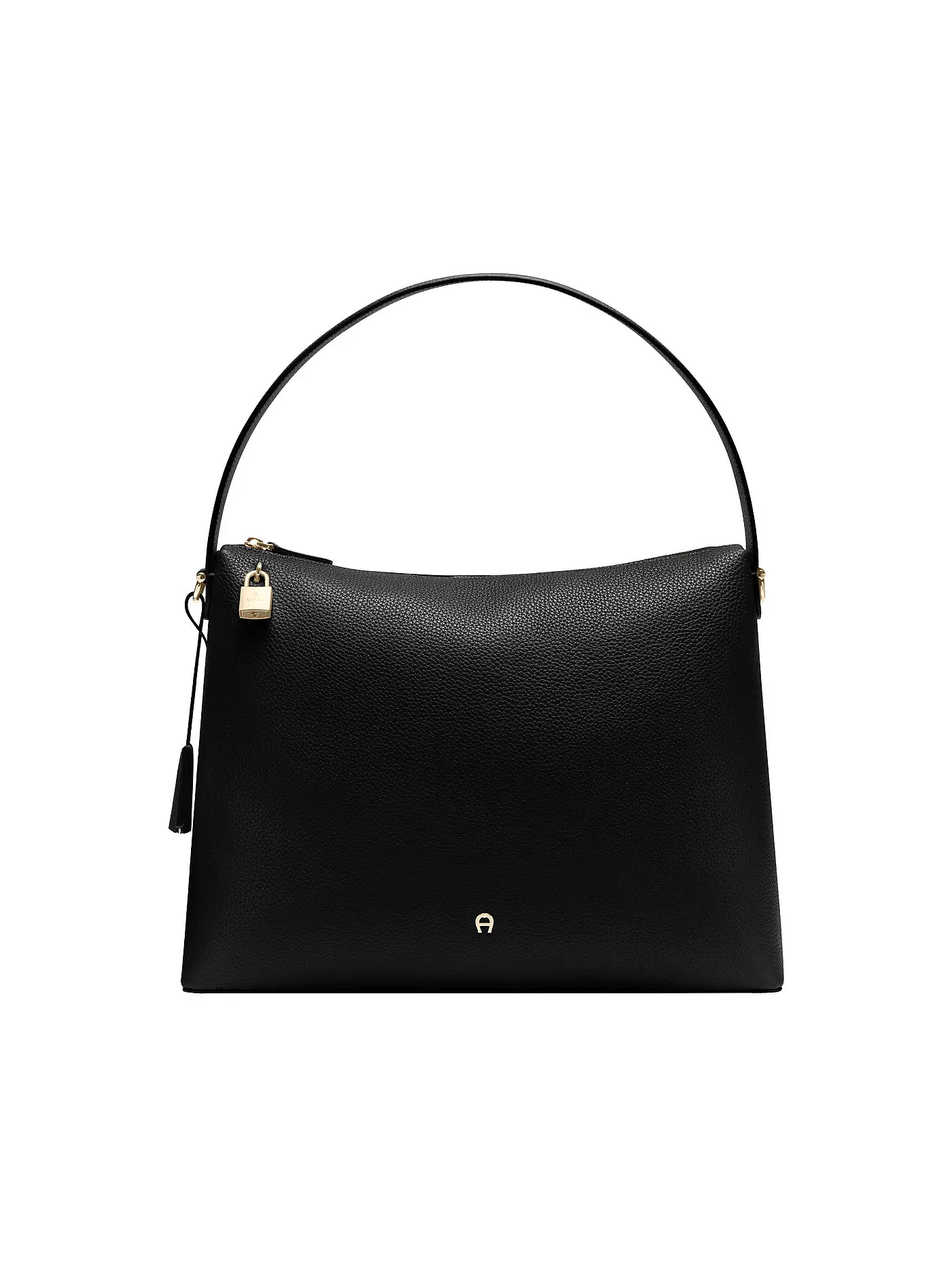 AIGNER | Ledertasche - Hobo Bag DELIA Large | schwarz